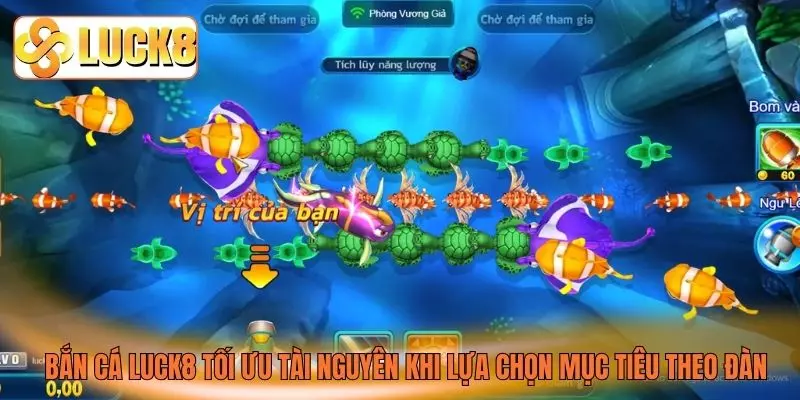 Bắn cá LUCK8 tối ưu tài nguyên khi lựa chọn mục tiêu theo đàn Bắn cá LUCK8 tối ưu tài nguyên khi lựa chọn mục tiêu theo đàn