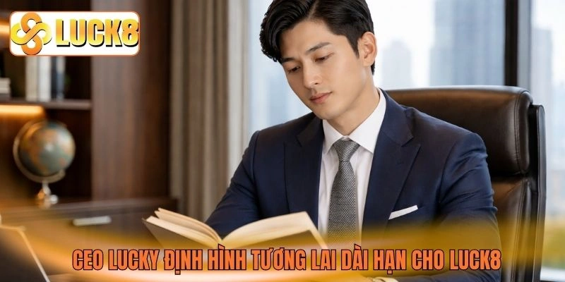 CEO Lucky định hình tương lai dài hạn cho LUCK8 CEO Lucky định hình tương lai dài hạn cho LUCK8
