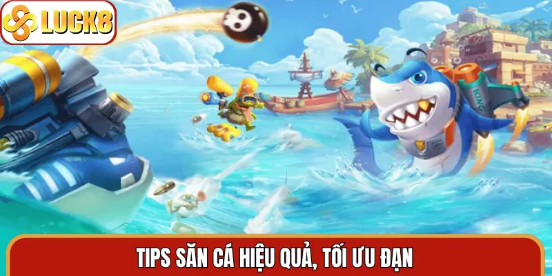 Tips săn cá hiệu quả, tối ưu đạn