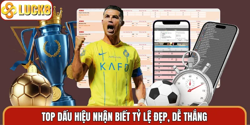 Top dấu hiệu nhận biết tỷ lệ đẹp, dễ thắng